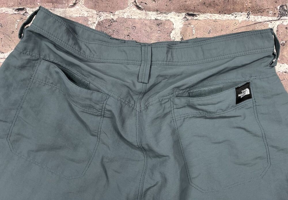 VTG North Face Women Sz 6 Active Hiking Shorts Outdoor Activewear Y2K Gorpcore - Picture 5 of 7